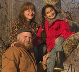 Nancy, Michael and Gracie Phillips: Heartsong Farm family tree (photo: Frank Siteman)